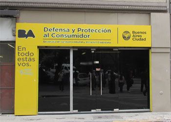 frente oficina de defensa del consumidor del gobierno de la ciudad